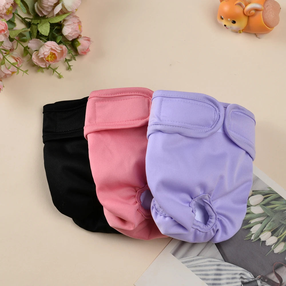 Petspuff Washable Female Dog Nappy – Reusable Adjustable Season Pants | Small & Medium Dogs