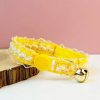 Petspuff Lace Cat Collar with Breakaway Safety Buckle – Anti-Choke | 5 Colours