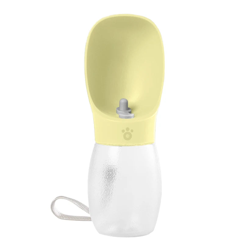 Petspuff 300ml Dog Water Bottle – Frosted Leakproof Walking Bottle | Dogs & Cats