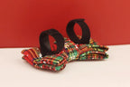 Petspuff Christmas Cat Collar with Bell & Bow – Festive Braided Kitten Collar | 2 Sizes