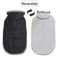 Petspuff Reflective Corduroy Dog Jacket – Fleece-Lined Winter Coat with Lead Hole | Small & Medium Dogs