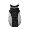 Petspuff Reflective Plaid Fleece Dog Coat – Waterproof High-Neck Jacket | Small to Large Dogs