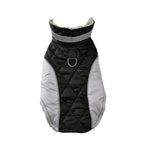 Petspuff Reflective Plaid Fleece Dog Coat – Waterproof High-Neck Jacket | Small to Large Dogs