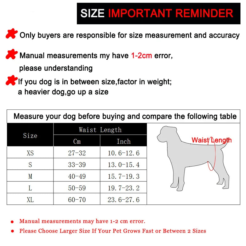 Petspuff Washable Female Dog Nappy – Reusable Adjustable Season Pants | Small & Medium Dogs