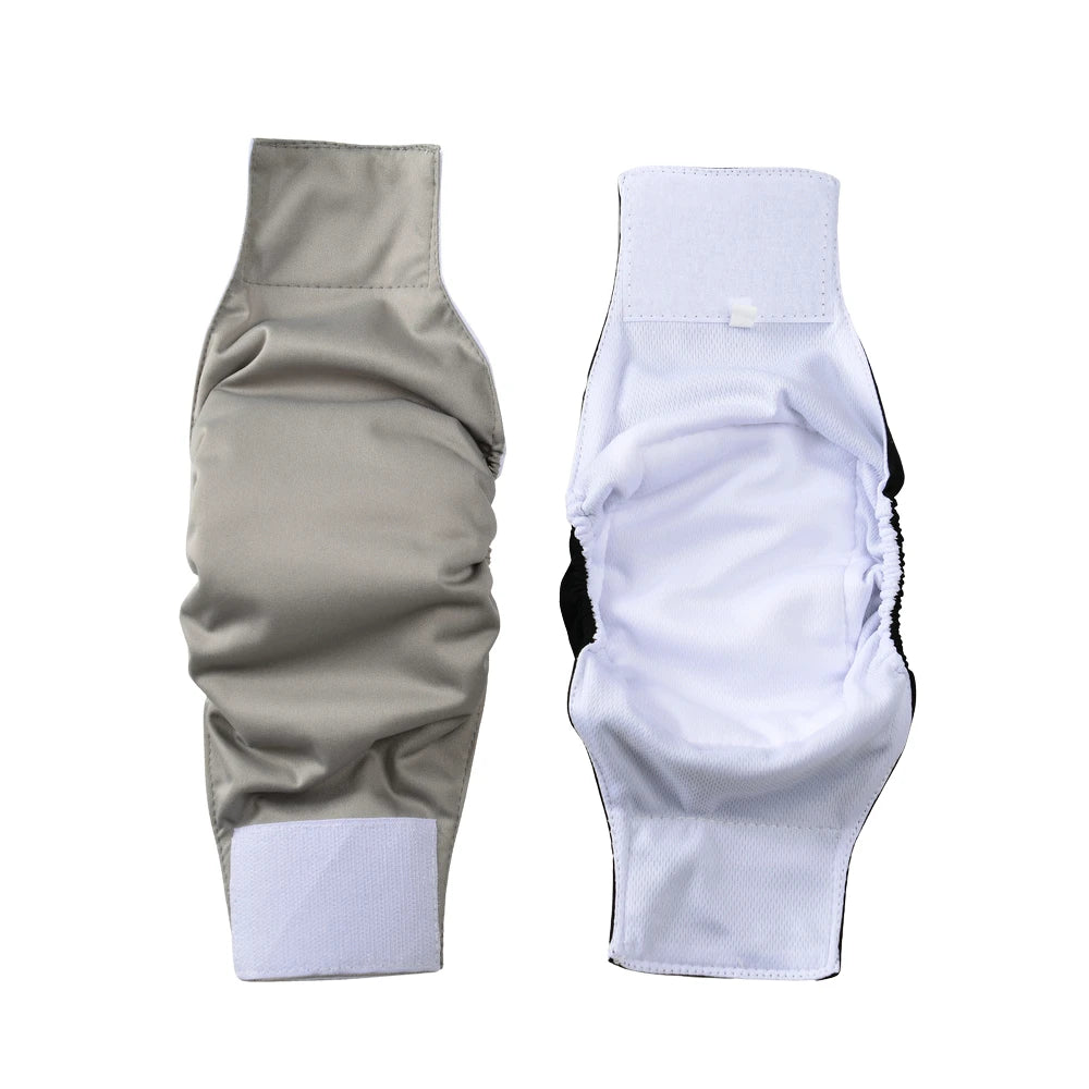 Petspuff Male Dog Nappies 3-Pack – Reusable Belly Band Wraps | Small & Medium Dogs