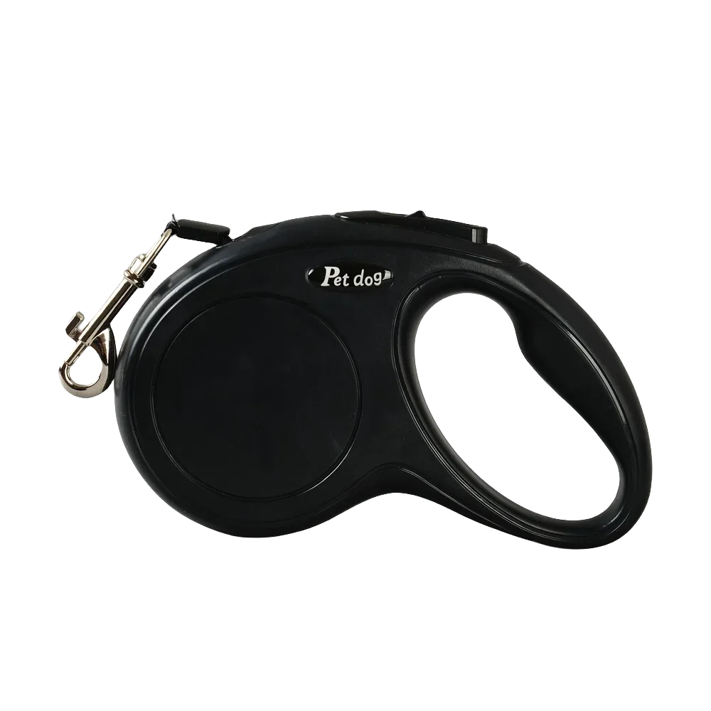 Petspuff Compact Retractable Dog Lead – 3m / 5m Strong Nylon Tape | Small & Medium Dogs