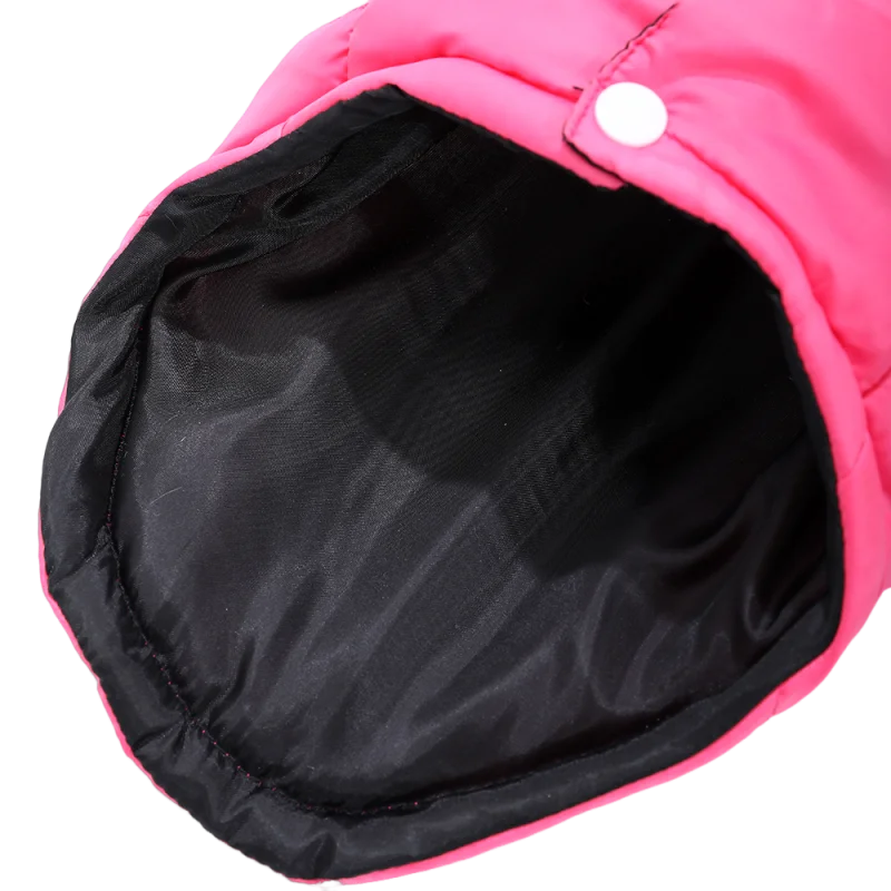 Petspuff Fleece Hiking Dog Jacket – Windproof Outdoor Coat with Lead Ring | Small Dogs