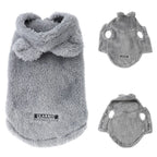 Petspuff Rabbit Ear Fleece Dog Hoodie – Warm Hooded Coat with D-Ring | Small Dogs & Cats