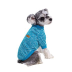Petspuff Casual Print Dog Sweatshirt Jacket – Warm Winter Coat | Small Dogs & Cats