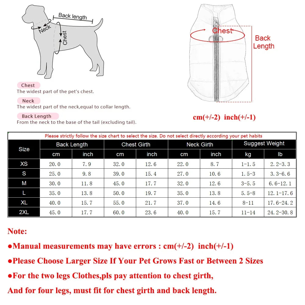 Petspuff Outdoor Camping Dog Jacket – Windproof Warm Coat with D-Ring | Small & Medium Dogs