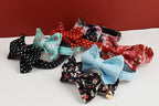 Petspuff Personalised Soft Cat Collar with Bow & Safety Buckle – Engraved Name | 7 Colours