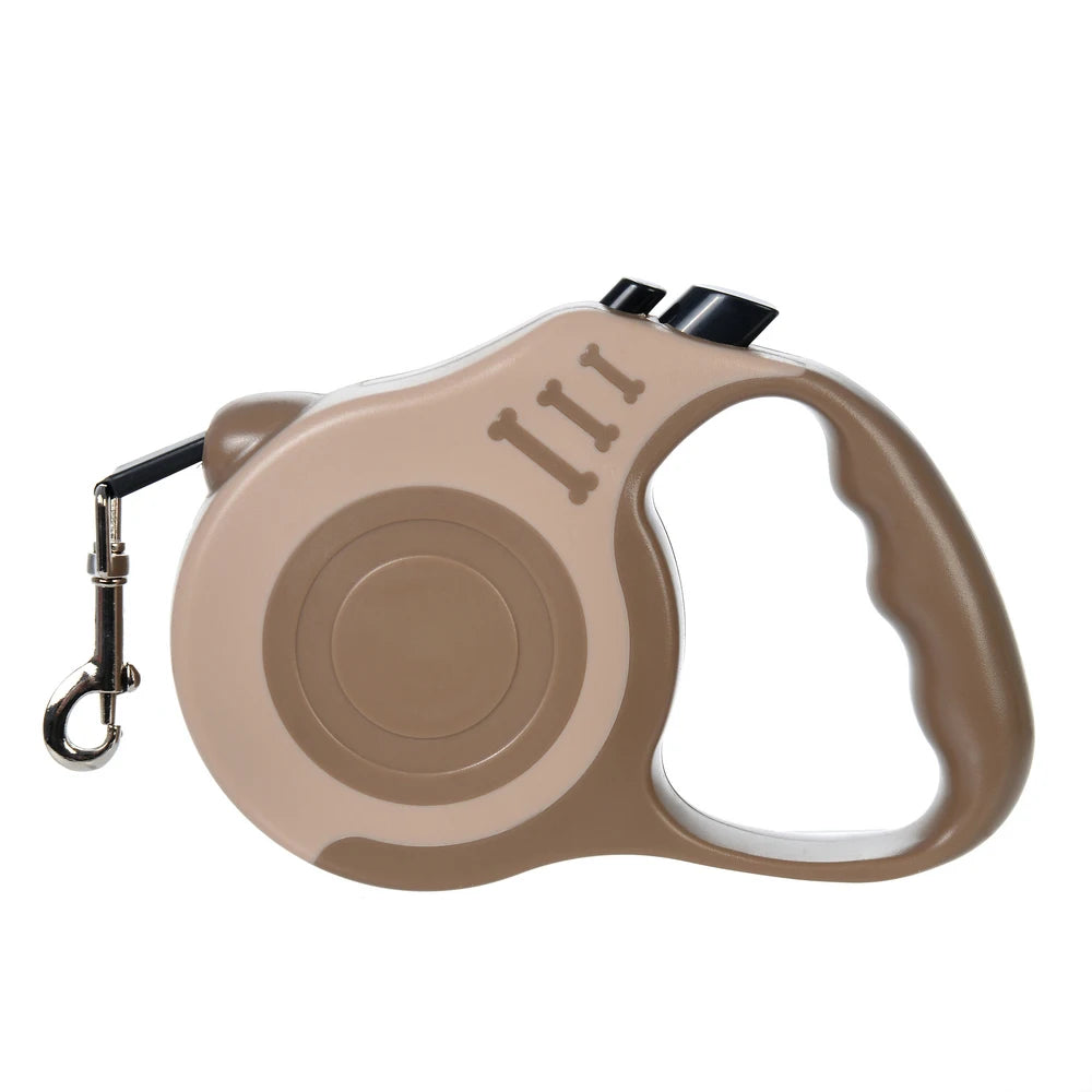 Petspuff Automatic Extending Dog Lead – 3m / 5m Retractable Lead with Brake | Small Dogs & Cats