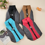 Petspuff Reflective Hiking Dog Jacket – Windproof Fleece Coat with D-Ring | Small & Medium Dogs