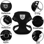 Petspuff Escape-Proof Cat Harness & Lead Set – Reflective Mesh Vest | Cats, Kittens & Small Dogs