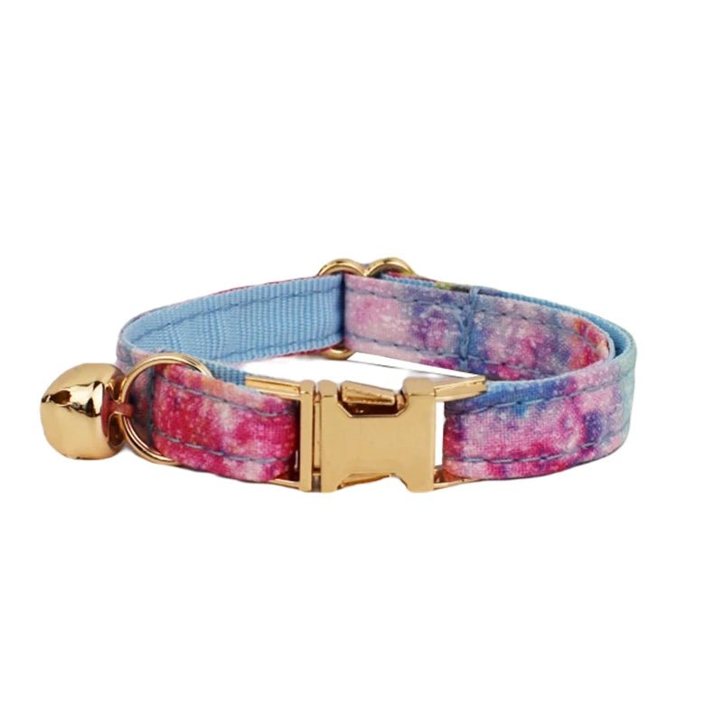 Petspuff Personalised Cat Collar with Bow Tie – Safety Buckle & Engraved Name Tag | 7 Designs - Petspuff