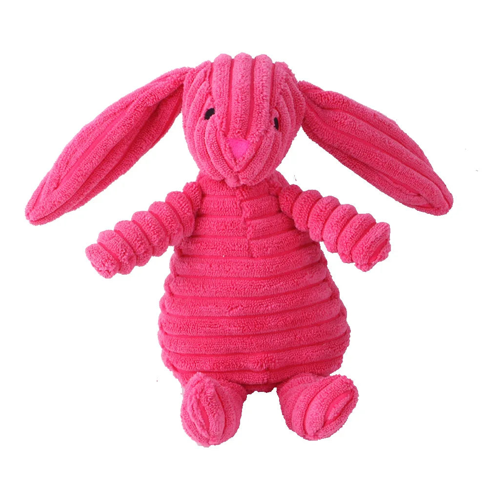 Petspuff Squeaky Plush Animal Dog Toy – Interactive Chew Toy for Puppies, Small & Large Dogs | 18 Designs