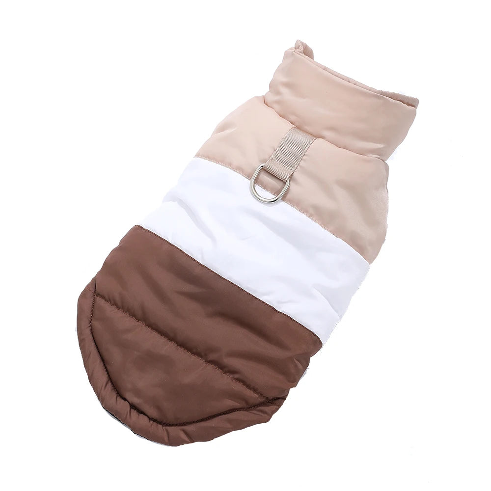 Petspuff Fleece-Lined Dog Vest with D-Ring – Warm Winter Jacket | Small & Medium Dogs
