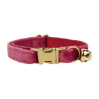 Petspuff Personalised Bow Cat Collar & Lead with Bell – Engraved ID Tag | 7 Colours