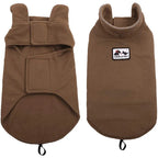 Petspuff Reflective Polar Fleece Dog Jacket – Warm Winter Vest | Small to Large Dogs & Cats