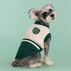 Petspuff College Style Knitted Dog Jumper – Warm Sweater Vest | Small & Medium Dogs and Cats