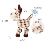 Petspuff Squeaky Plush Animal Dog Toy – Interactive Chew Toy for Puppies, Small & Large Dogs | 18 Designs - Petspuff