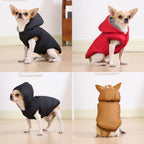 Petspuff Waterproof Cat Hoodie Jacket – Fleece-Lined Winter Coat with D-Ring | Cats & Small Dogs