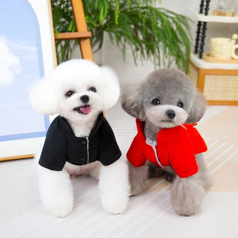 Petspuff Waterproof Fleece-Lined Dog Jacket – Winter Coat | Small Dogs, Puppies & Cats