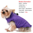 Petspuff Outdoor Camping Dog Jacket – Windproof Warm Coat with D-Ring | Small & Medium Dogs