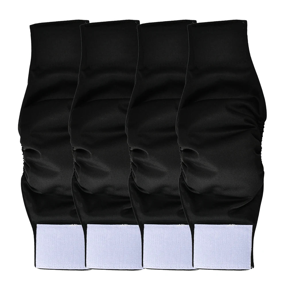 Petspuff Male Dog Belly Bands 4-Pack – Washable Anti-Marking Nappies | Small & Medium Dogs