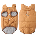 Petspuff Windproof Fleece Dog Vest – Warm Winter Jacket with D-Ring | Small & Medium Dogs