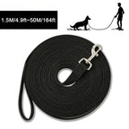 Petspuff Long Dog Training Lead – Strong Nylon Recall Line 1.5m to 50m | All Dogs