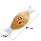 Petspuff Squeaky Plush Animal Dog Toy – Interactive Chew Toy for Puppies, Small & Large Dogs | 18 Designs - Petspuff