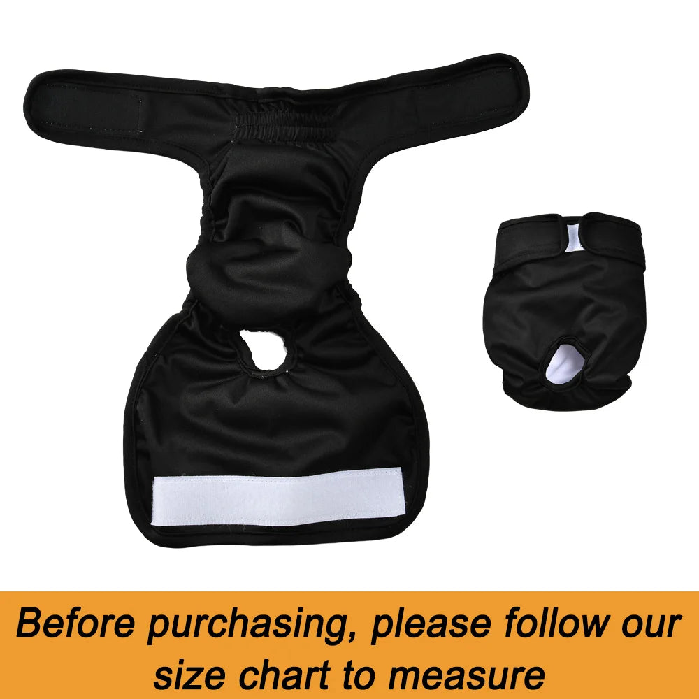 Petspuff Washable Female Dog Nappy – Reusable Adjustable Season Pants | Small & Medium Dogs