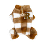 Petspuff Coral Fleece Dog Onesie – Warm Winter Jumpsuit Pyjamas | Small & Medium Dogs