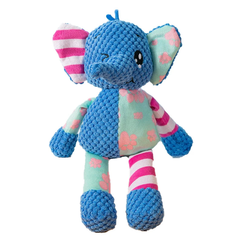 Petspuff Animal Squeaky Plush Dog Toy – Interactive Chew Toy | Dogs, Puppies & Cats