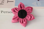 Petspuff Velvet Dog Collar & Lead with Flower or Bow – Soft & Durable for Medium & Large Dogs | S–XL