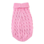 Petspuff Cable Knit Dog Jumper – Warm Winter Sweater | Small Dogs & Puppies