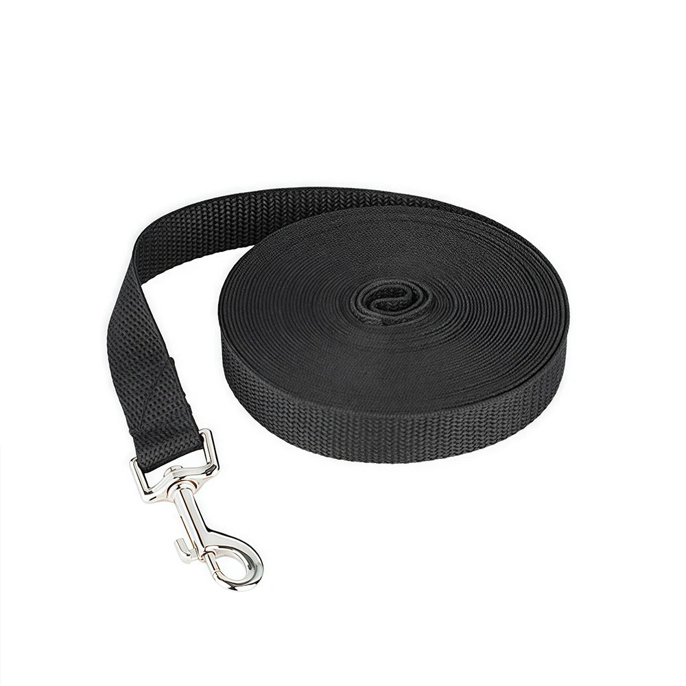 Petspuff Long Dog Training Lead – Strong Nylon Recall Line 1.5m to 50m | All Dogs