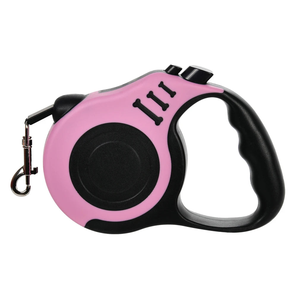 Petspuff Automatic Extending Dog Lead – 3m / 5m Retractable Lead with Brake | Small Dogs & Cats