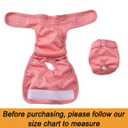 Petspuff Washable Female Dog Nappy – Reusable Adjustable Season Pants | Small & Medium Dogs