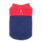 Petspuff Quilted Fleece Dog Jacket with D-Ring – Warm Winter Vest | Small Dogs & Cats