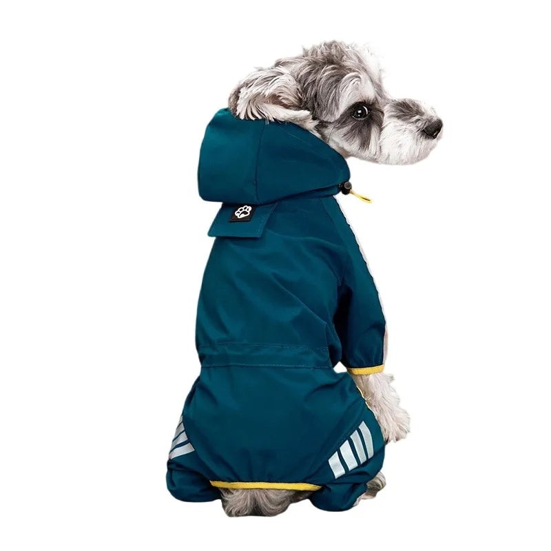 Petspuff Reflective Waterproof Dog Raincoat – Lightweight Rain Jacket | Small & Medium Dogs