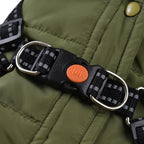 Petspuff Dog Jacket with Built-In Harness – Windproof Fleece Coat | Small Dogs & Cats