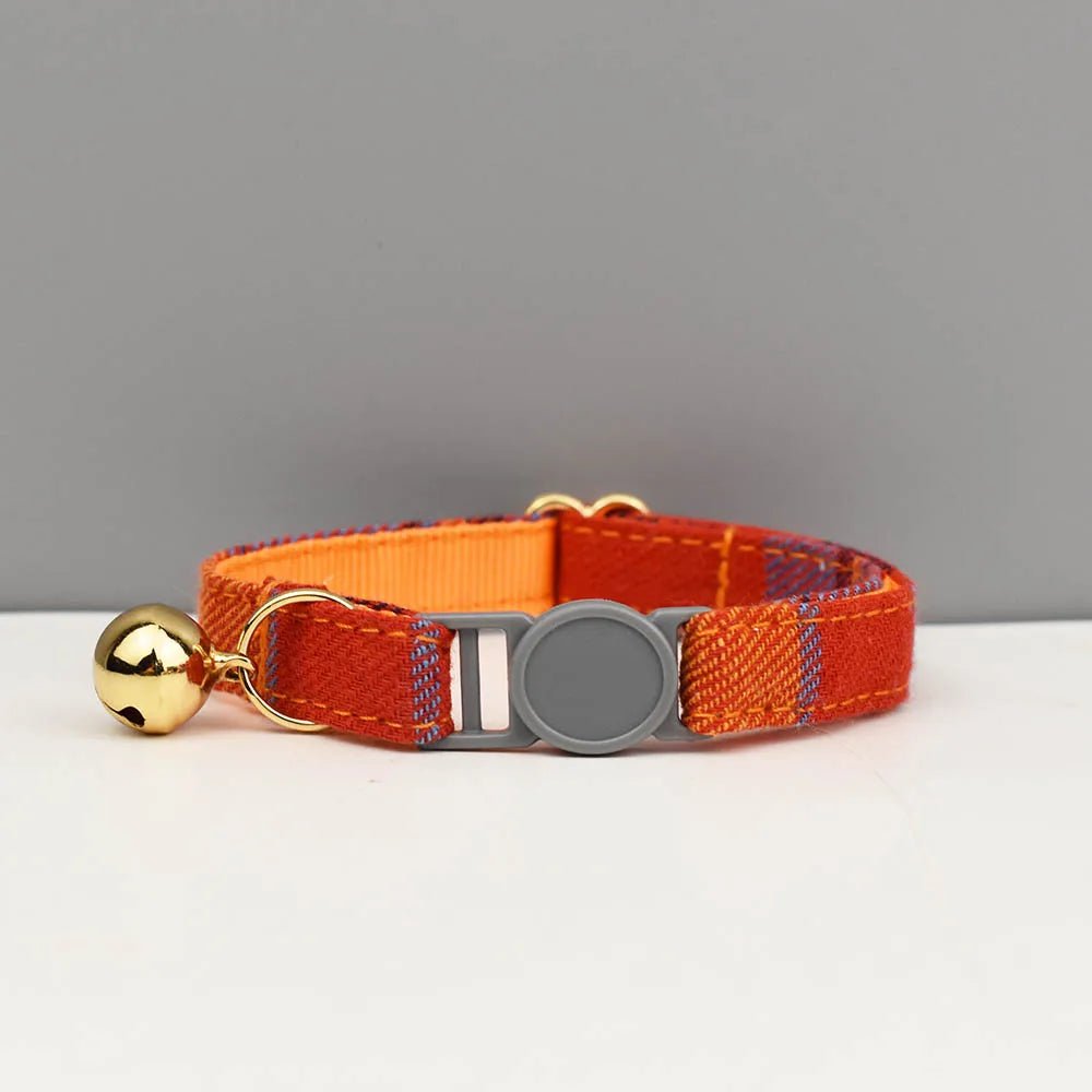 Petspuff Personalised Cat Collar with Bow & Safety Buckle – Engraved Name Tag | Soft Kitten Collar
