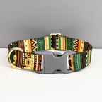 Petspuff Safety Buckle Webbing Dog Collar & Lead Set – 5 Colours for Small to Large Dogs