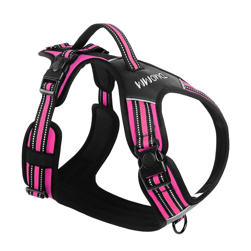 Petspuff Reflective Padded Dog Harness – Adjustable Vest Harness | Medium & Large Dogs