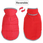 Petspuff Reflective Corduroy Dog Jacket – Fleece-Lined Winter Coat with Lead Hole | Small & Medium Dogs