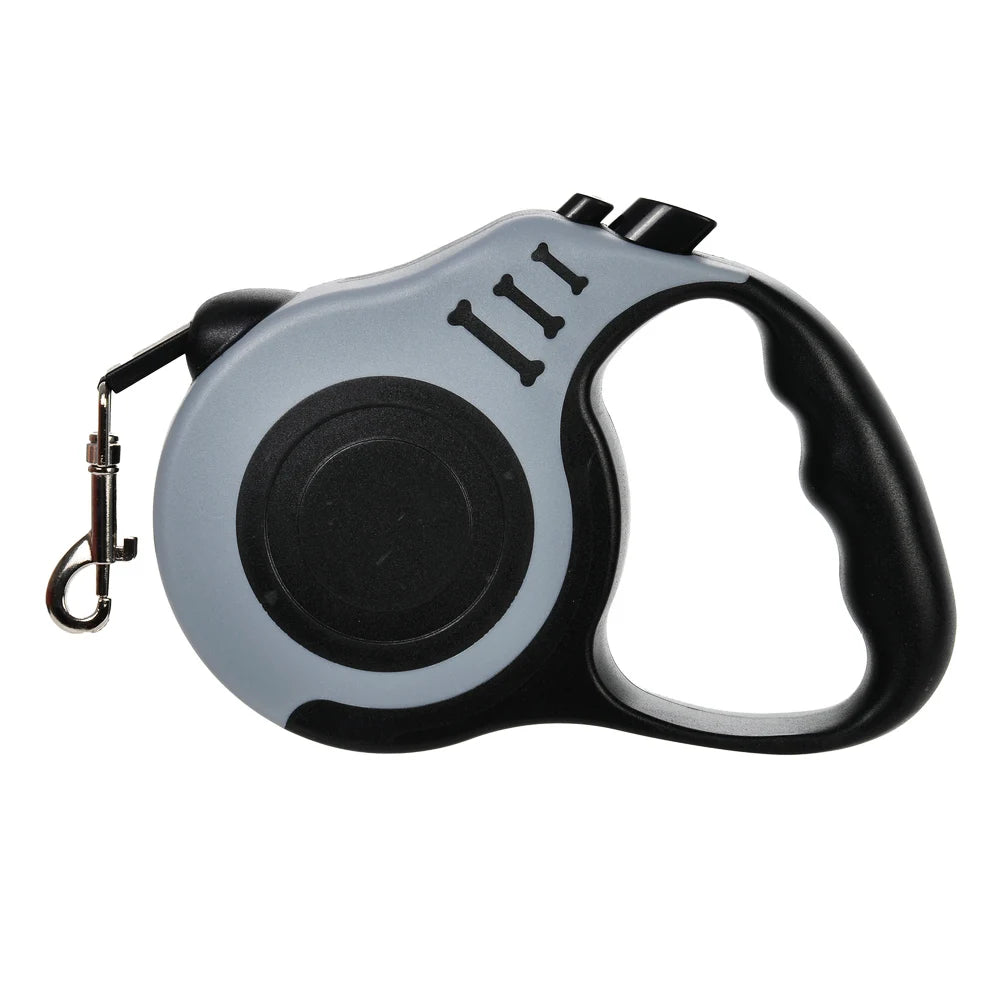 Petspuff Retractable Dog Lead 3m / 5m – One-Button Lock Extending Lead | Small & Medium Dogs