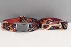 Petspuff Safety Buckle Webbing Dog Collar & Lead Set – 5 Colours for Small to Large Dogs
