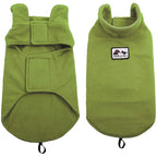 Petspuff Reflective Polar Fleece Dog Jacket – Warm Winter Vest | Small to Large Dogs & Cats